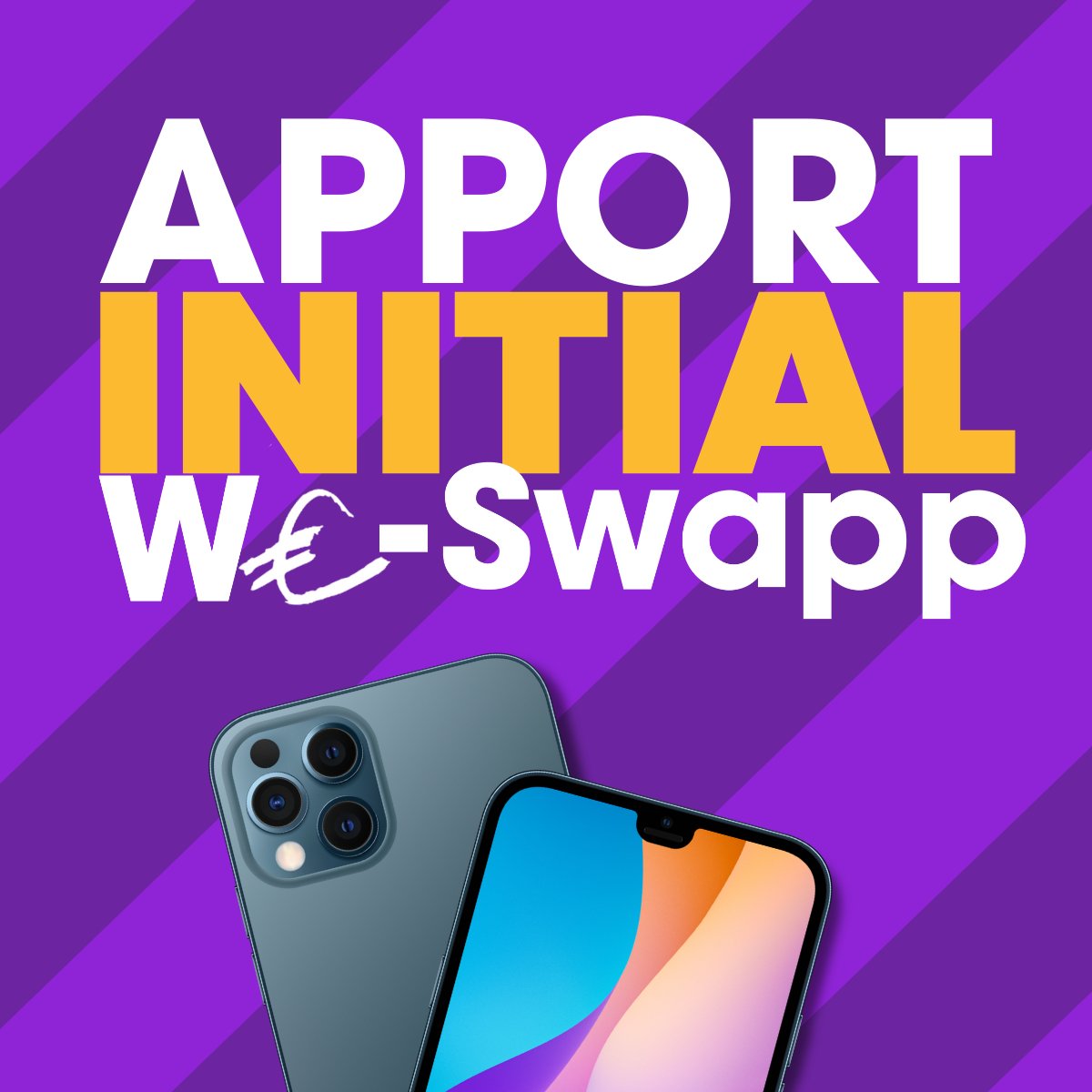 Apport initial de 139€ - We-Swapp
